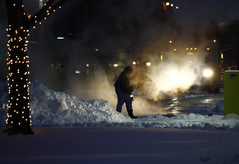 Record freezing temperatures in USA